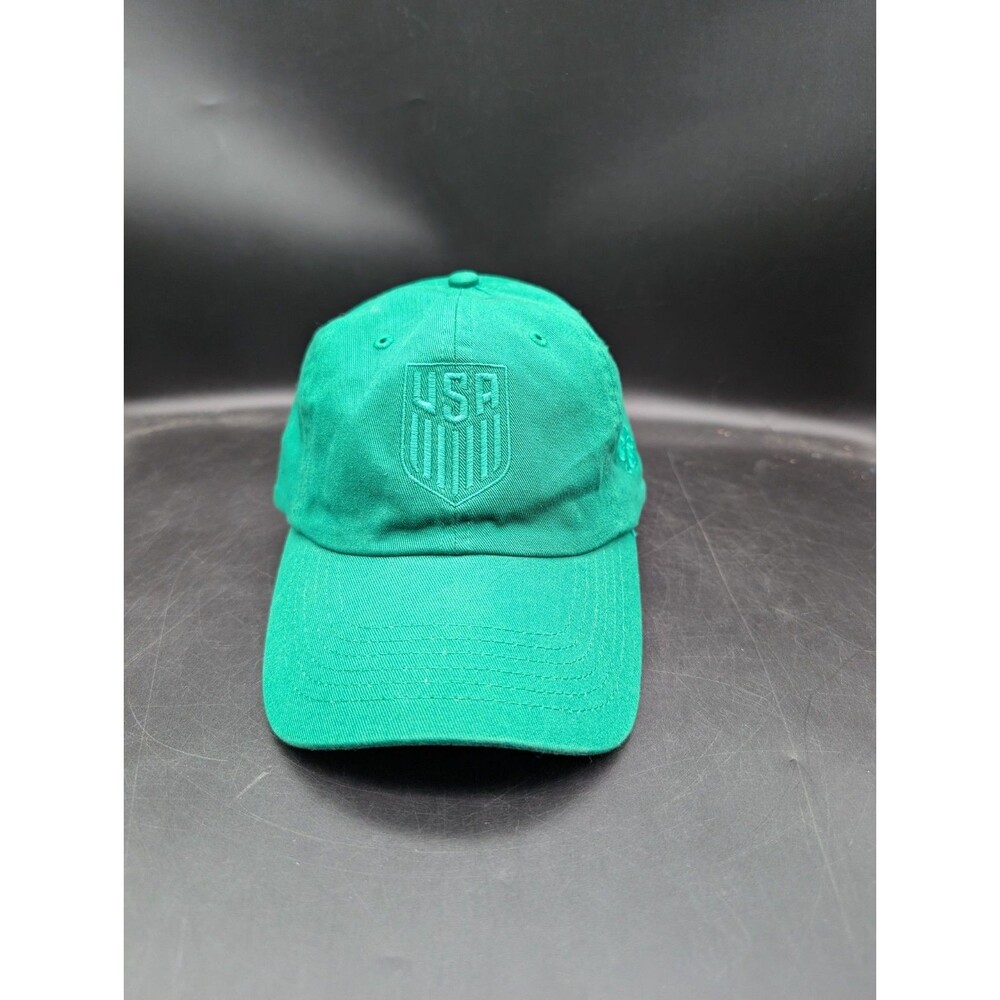 USA Soccer Hat Mens Strap Back All Green US National Team Clover World Cup 2026